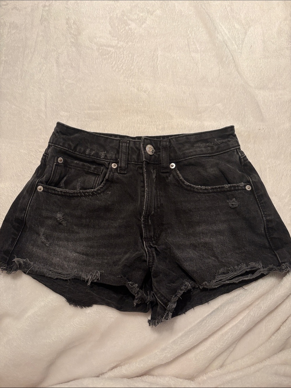 Garage jean shorts
